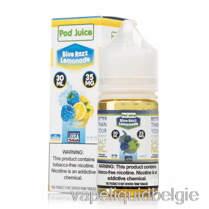 Vape België Blue Razz Limonade - Peulensap - 30ml 35mg